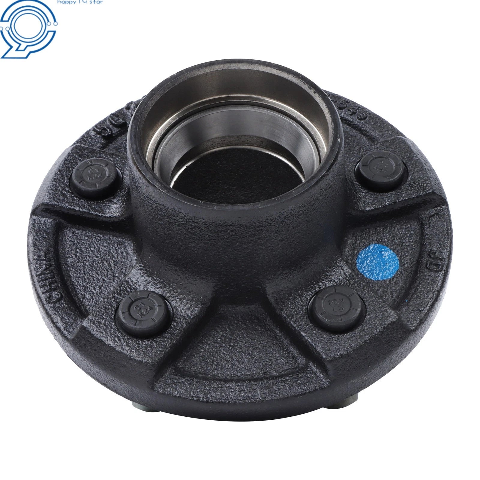 Set of 2 Trailer Axle Kits for 3500lb Trailers (5 Bolt, 4.5")