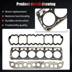 Head Gasket Kit for Jeep Grand Cherokee Wrangler TJ Cherokee 4.0L (1999–2003)