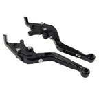 CNC Extendable Brake Clutch Levers for Yamaha YZF R1 (2004–2008), R6 (2005–2016) Black