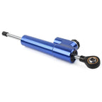 CNC Steering Damper Stabilizer for Motorcycle - Blue