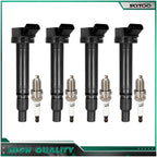 Ignition Coils & Spark Plugs for Lexus GS450h IS250 IS350 LS460 Toyota Avalon (2007–2019)