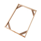 Set of 2 Easy Assembly Wooden Frames for Posters and Prints