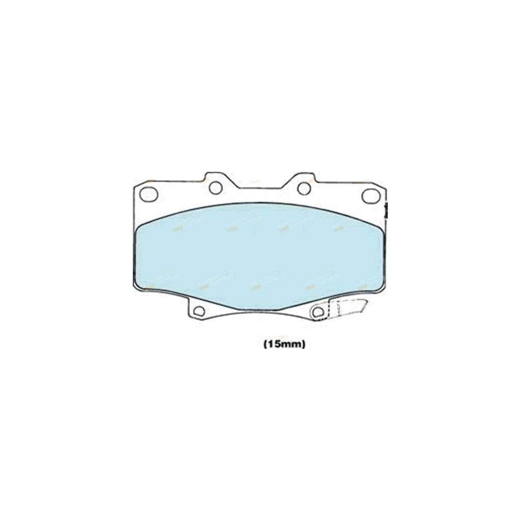 Brake Pad Set 4WD Front for Hilux 4Runner RN130 YN130 (1989���1996)