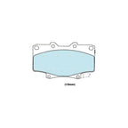 Brake Pad Set 4WD Front for Hilux 4Runner RN130 YN130 (1989���1996)