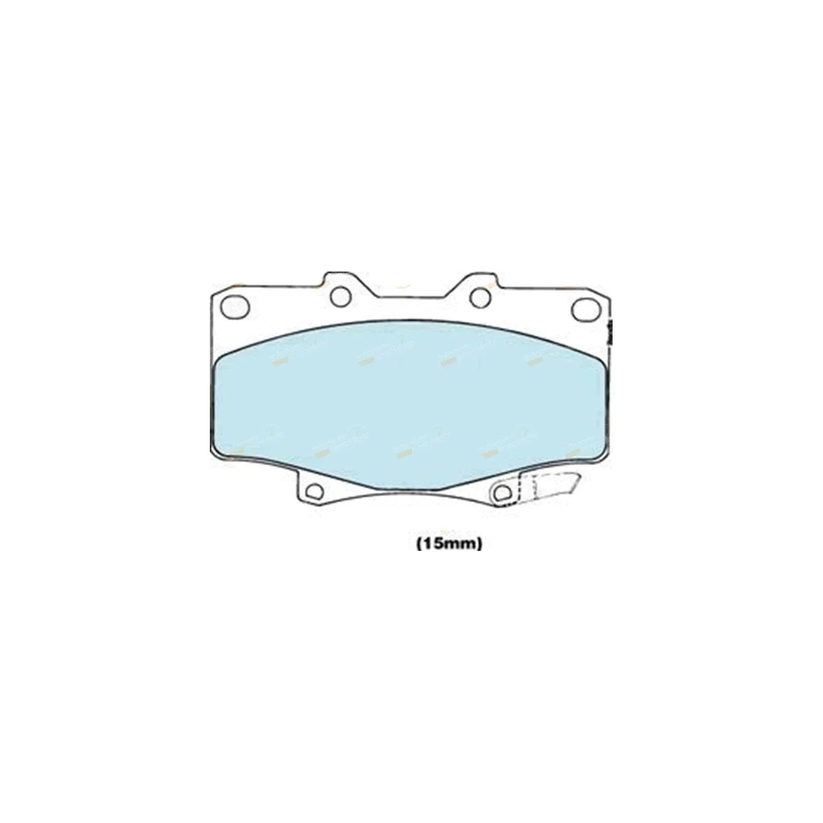 Brake Pad Set 4WD Front for Hilux 4Runner RN130 YN130 (1989���1996)