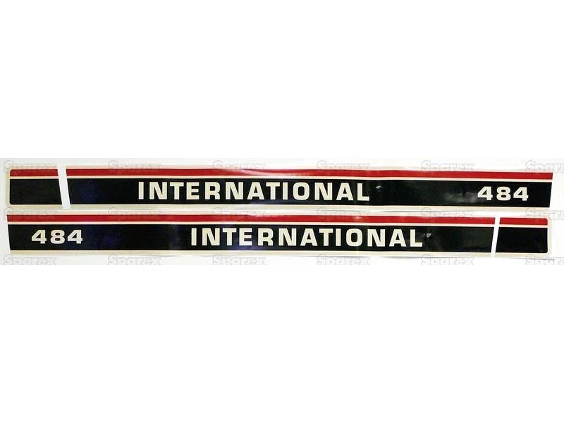 Decal Set for International 484 Tractors (1970–1975)