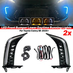 Gloss Black Fog Light with Turn Signal for Toyota Camry (2025–2025)