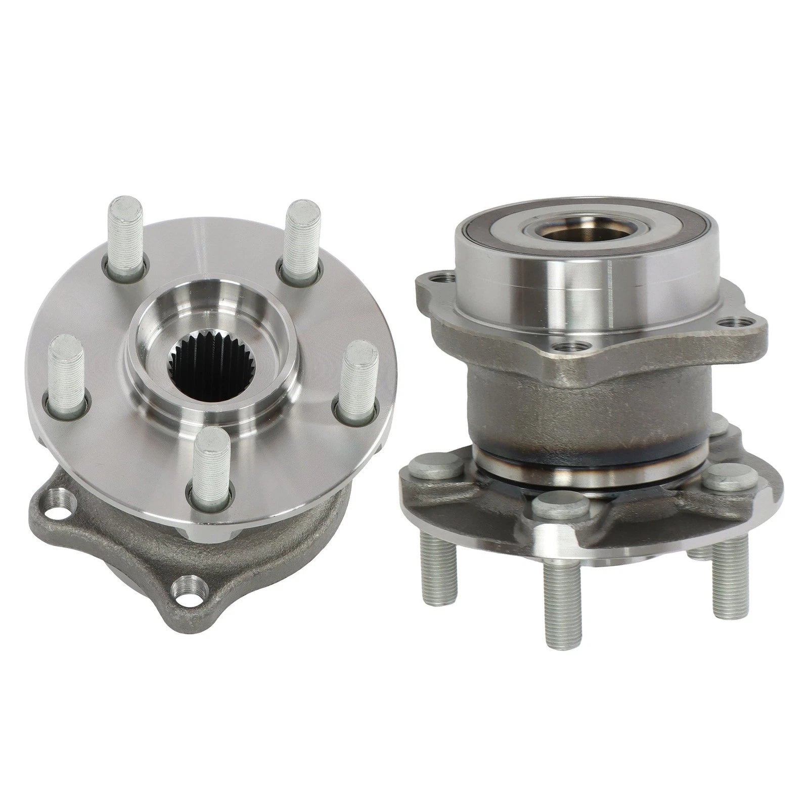 Set of 2 Rear Wheel Hub Bearings for Subaru Forester (2009–2013) Legacy Outback (2010–2014)