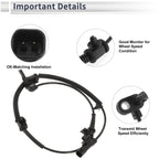 ABS Wheel Speed Sensor for Chevrolet Cruze (2011–2016) 1 Pc Front Left/Right