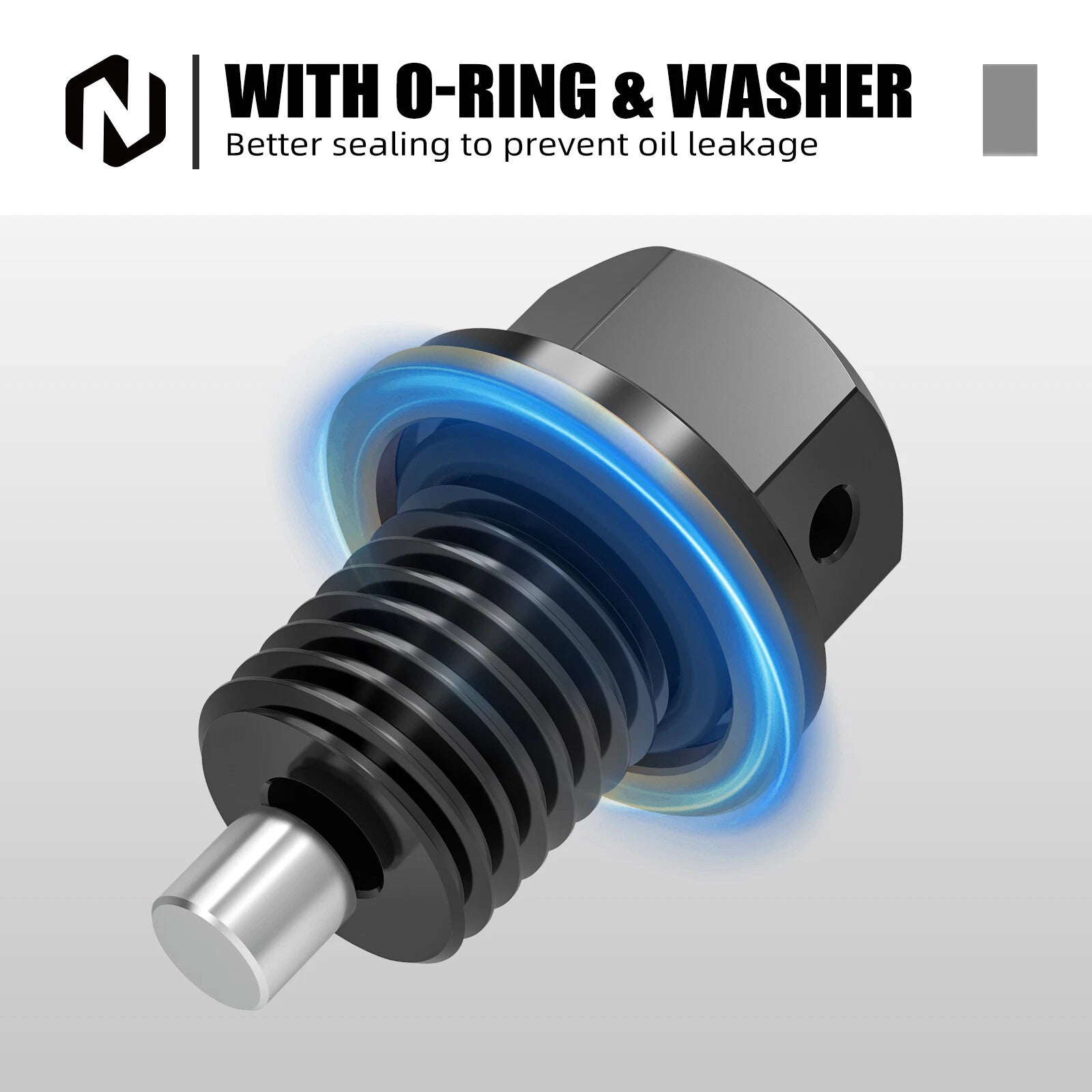Magnetic Engine Oil Drain Plug for Polaris ACE RZR Ranger Sportsman Scrambler (2014–2023)