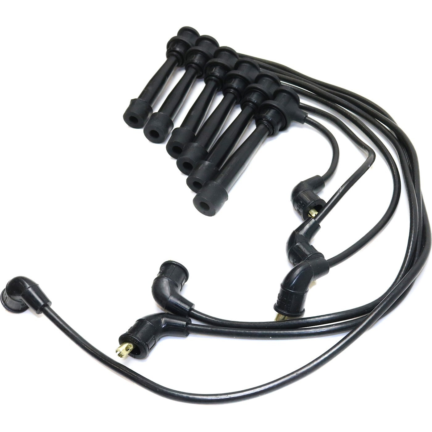 Set of 6 Spark Plug Wires for Hyundai Tiburon Santa Fe Sonata Kia Optima