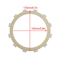 Clutch Friction Plate Kit for Kawasaki VN1700 Vulcan 1700 Classic (2009–2014)