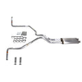 Dual Exhaust Pipe for Titan 04-05 (2.5" Stainless Muffler RC Tip Side Exit)