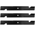Notched Blades for Husqvarna Zero-Turn Mower LZF6127 (539101733)