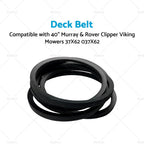Deck Belt for Murray Rover Clipper Viking Mowers (40", 37X62, 037X62)
