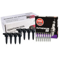 Set of 8 Ignition Coils & Spark Plugs for Hyundai Kia (Hitachi, NGK)