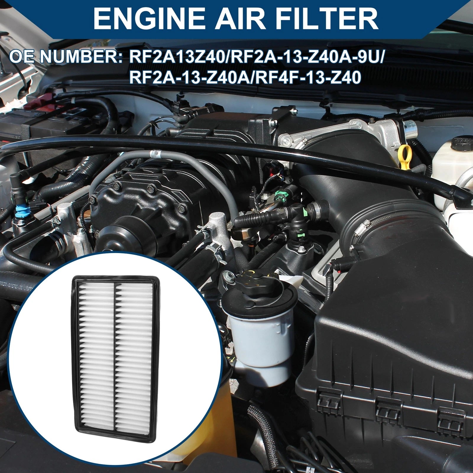 Engine Air Filter No.RF2A13Z40/RF4F13Z40 for Mazda 6 (2003–2008)