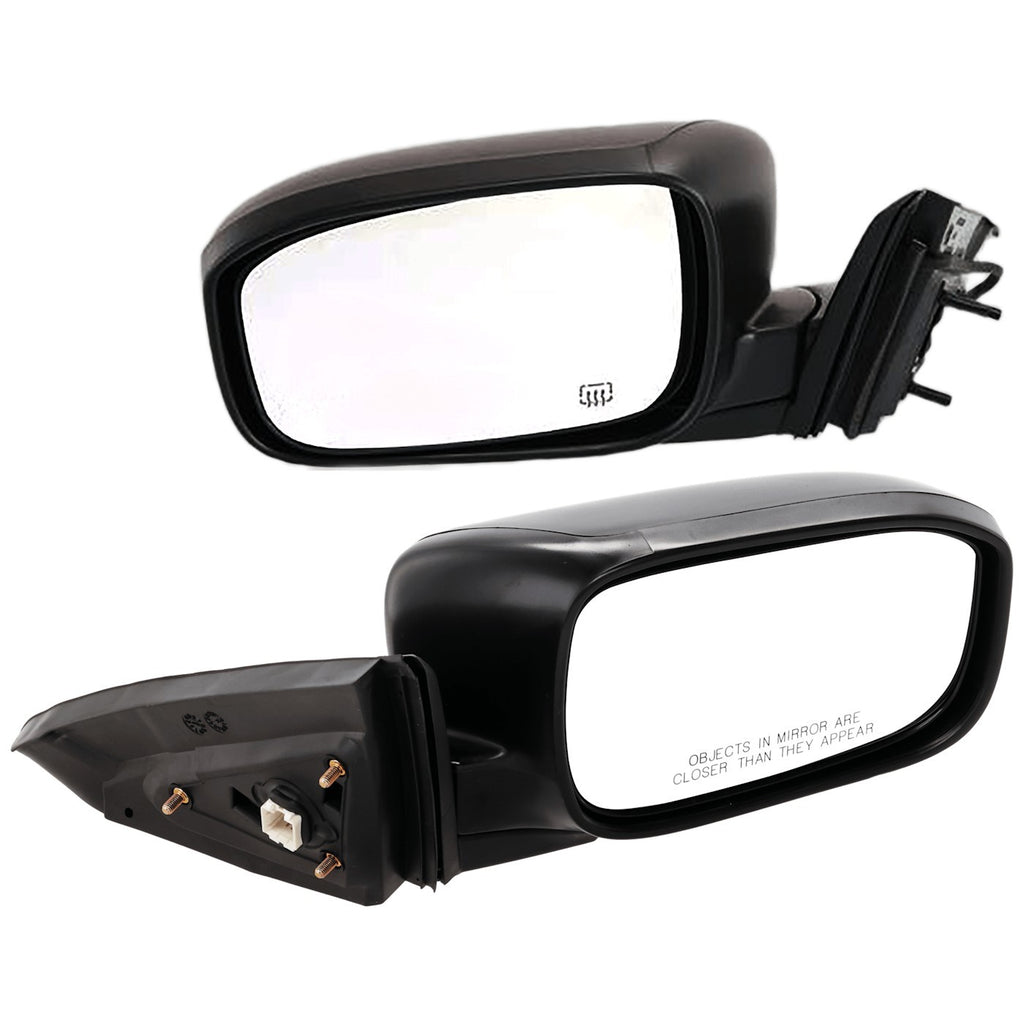 Set of 2 Heated Mirrors for Honda Coupe