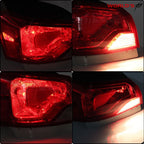 Tail Light Brake Lamp Set for Chevrolet Impala (2014–2020) Outer Clear