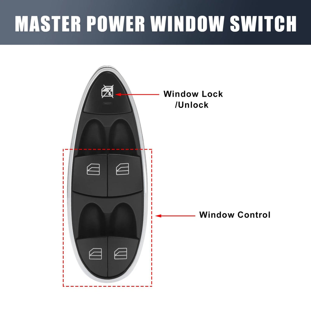 Power Window Switch 2118213679 for Mercedes-Benz E280 (2007)