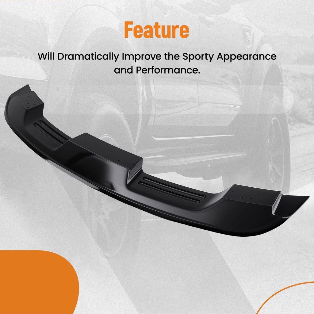 Glossy Black Trunk Spoiler for Ford Mustang (2015-2020)