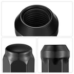 Black Bulge Acorn Lug Nuts for M14x1.5 (2015-2025)