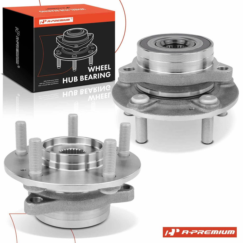 2X Wheel Hub & Bearing Assembly for Hyundai Elantra Kia