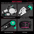Front Right Power Window Regulator Motor for BMW E46 330i 323i 330xi (1998–2006) 51358234081