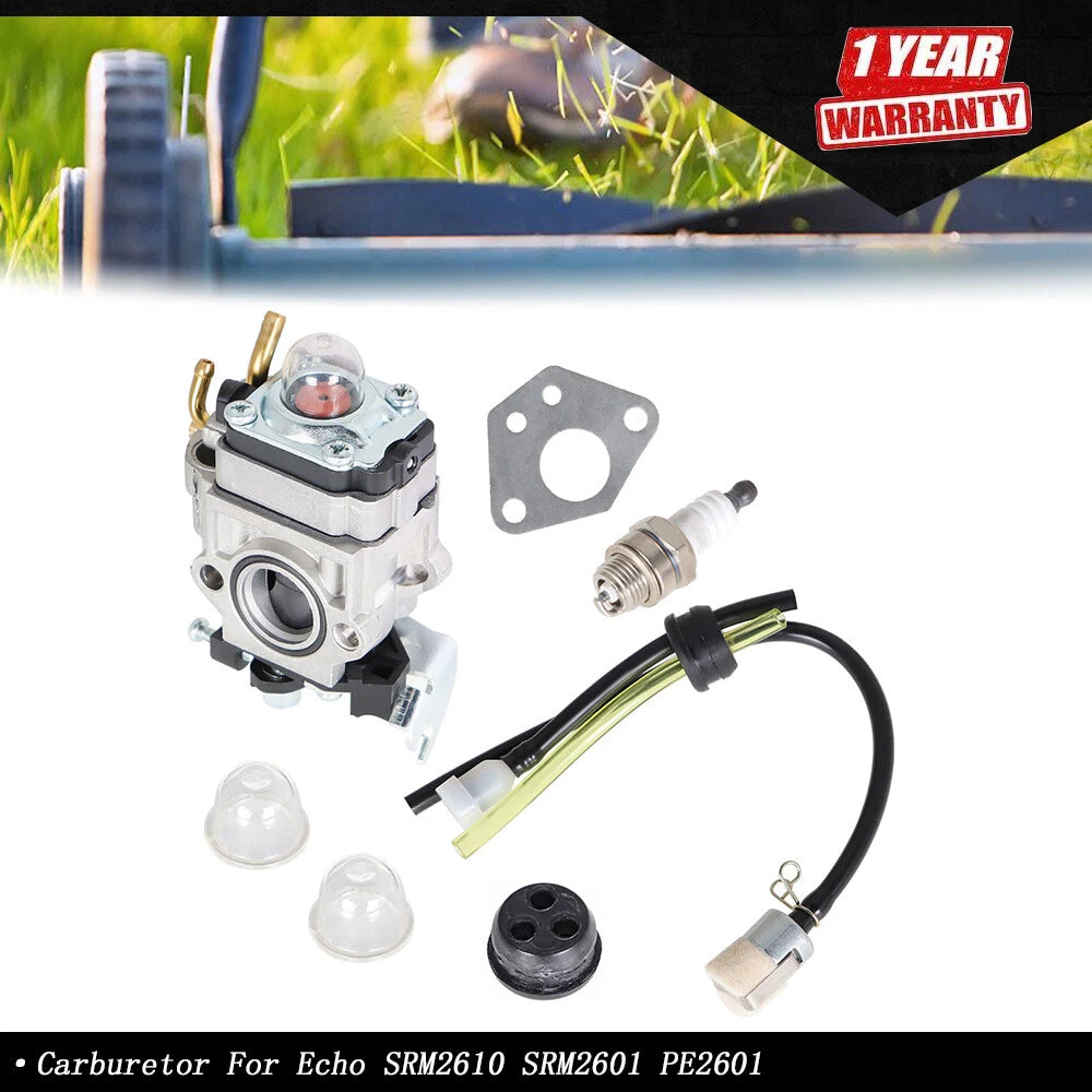 Carburetor for Echo SRM2610 SRM2601 PE2601 Trimmer (2010–2023)
