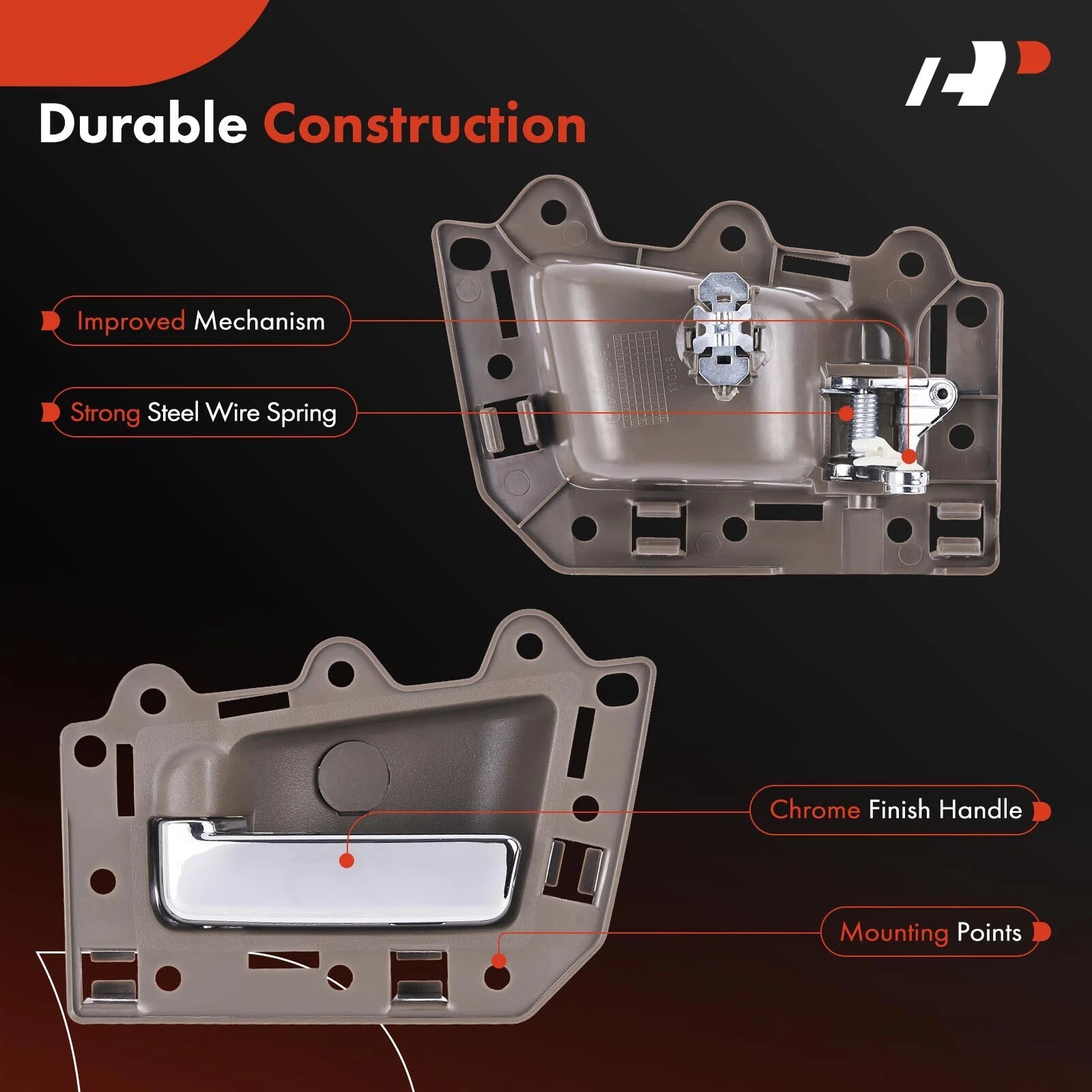 Rear Left Interior Door Handle for Jeep Grand Cherokee (2005-2010)