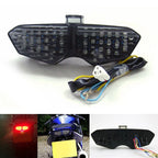 ABS LED Smoke Brake Turn Signal Tail Light for Yamaha YZF R6 (2003–2005)