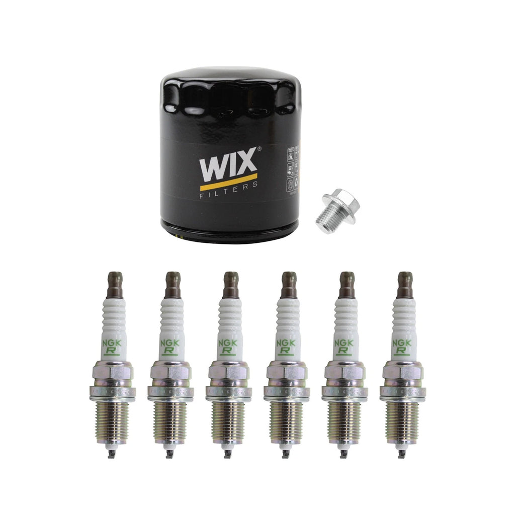 Wix Engine Oil Filter & NGK 6 V-Power Spark Plugs for SC300 Supra (1992–2000)
