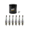 Wix Engine Oil Filter & NGK 6 V-Power Spark Plugs for SC300 Supra (1992–2000)