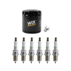 Wix Engine Oil Filter & NGK 6 V-Power Spark Plugs for SC300 Supra (1992–2000)