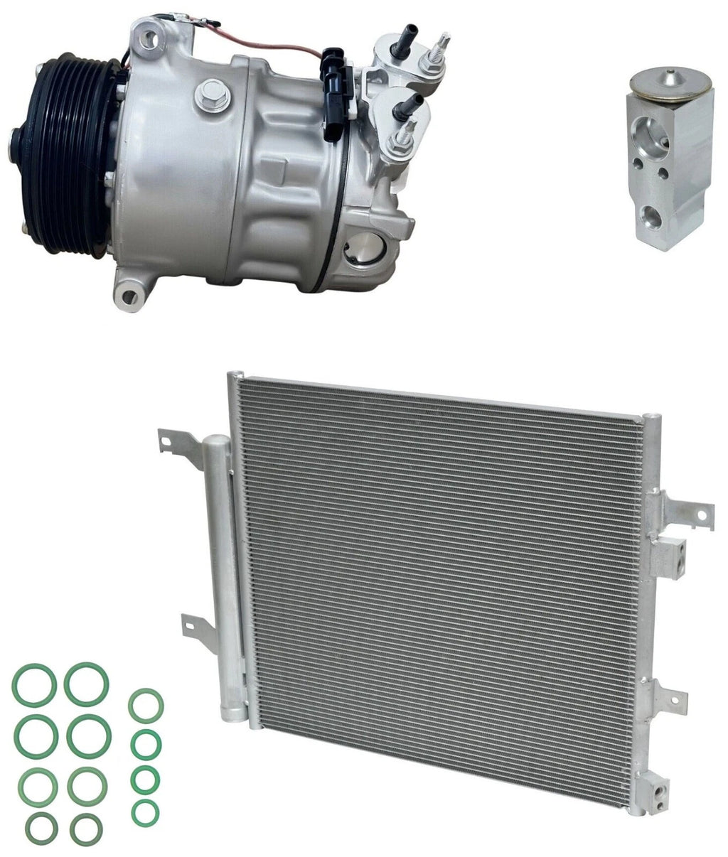 AC Compressor Kit With Condenser for Jaguar F-Type 2.0L (2019–2024)