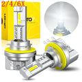 2X H15 LED Bulbs for High Beam DRL Headlights (Halogen Replacement)
