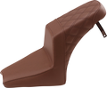 SADDLEMEN Step-Up Seat for Indian Scout Bobber (2018–2023) - Brown, Smooth/Raised Stitch