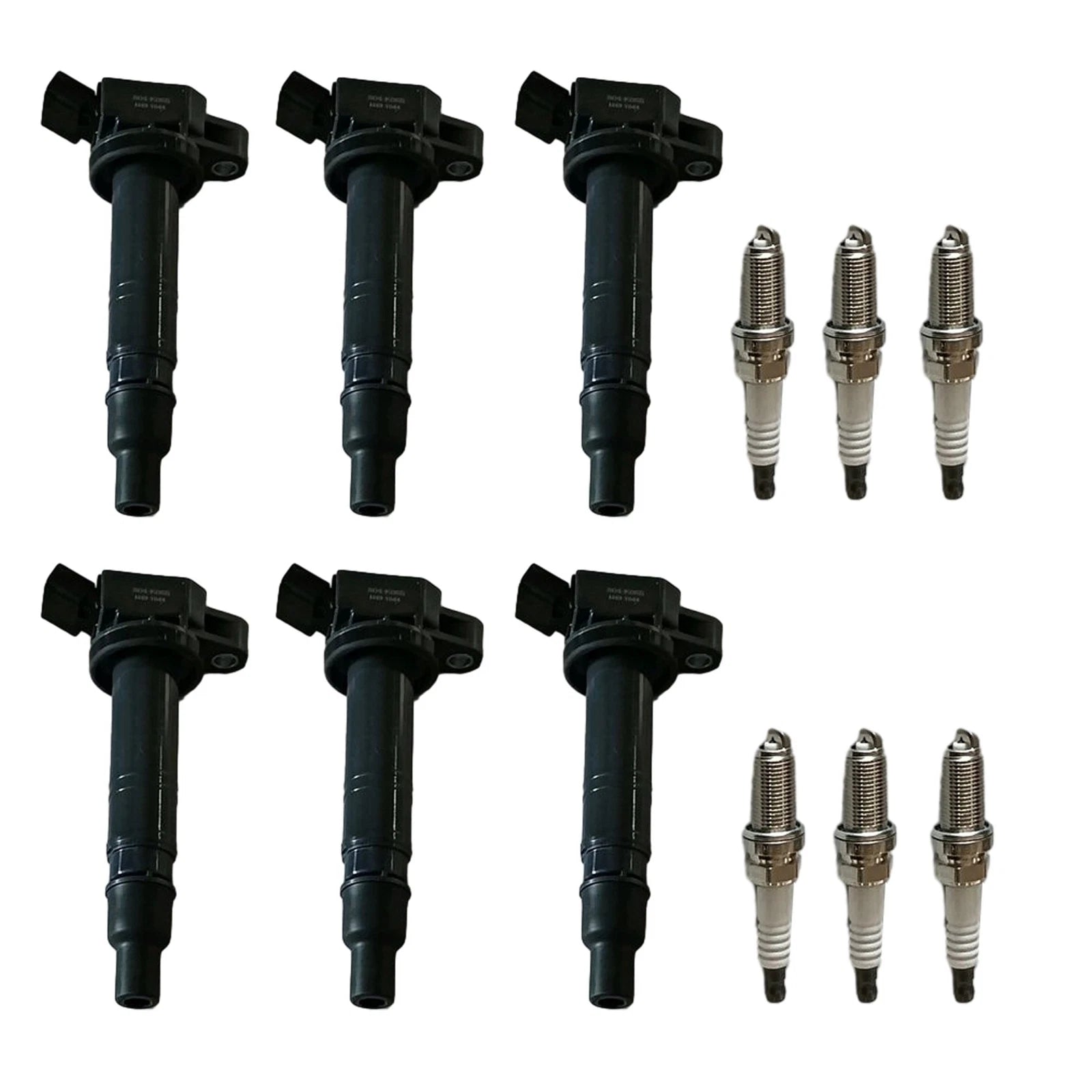 6X Ignition Coils & 6X Iridium Spark Plugs for Toyota Tacoma FJ Cruiser (2005–2015)