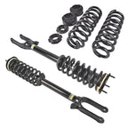 Front Shock Struts & Rear Coil Spring Lowering Kit for Mercedes W164 (2006–2011)