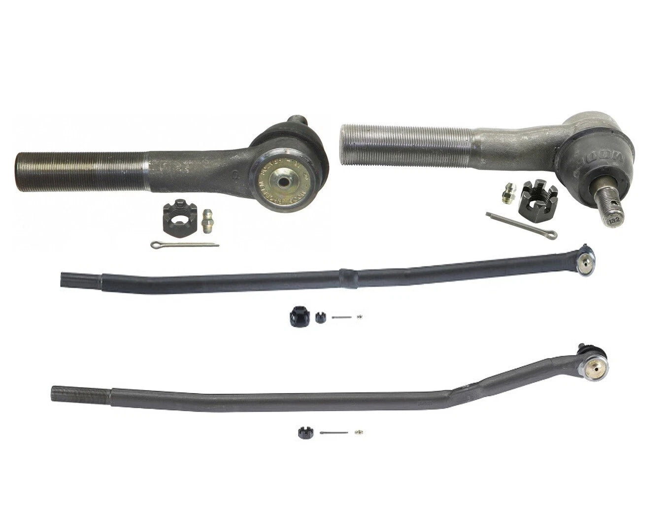 Steering Tie Rod Ends Kit for Dodge Ram 1500 2500 4WD (1994–2001)