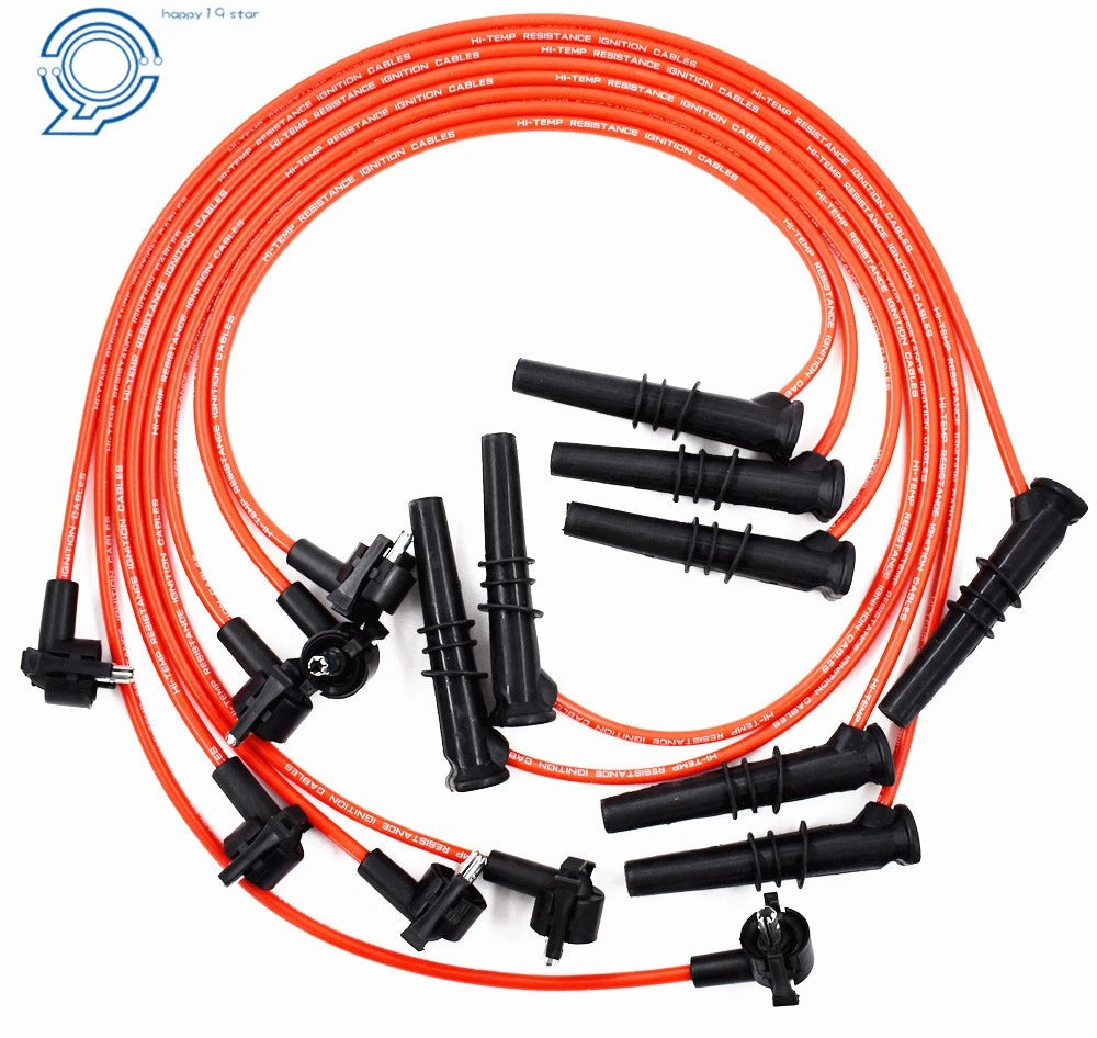 8X Spark Plug Wire Set for Lincoln Town Car (1996-1999)