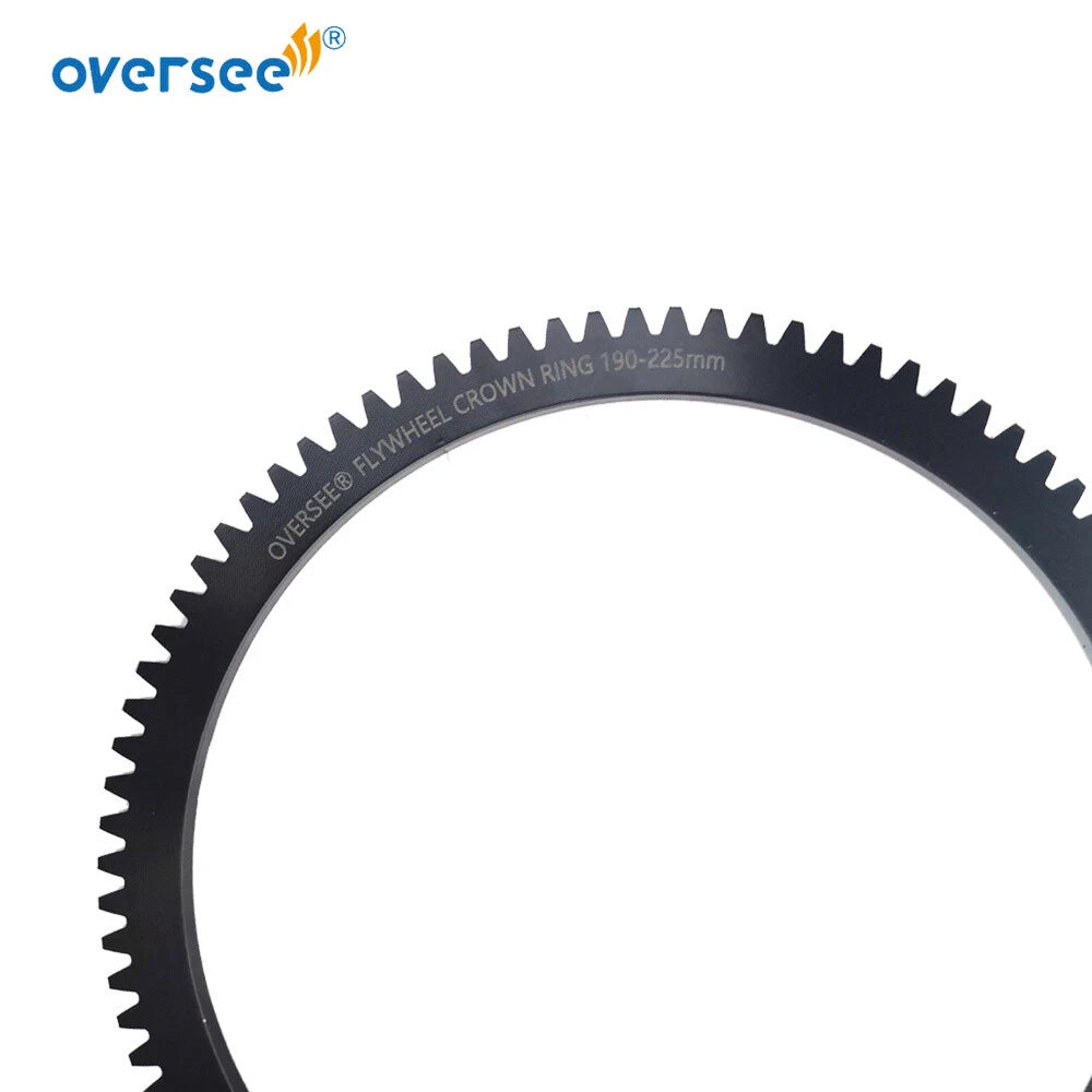 Flywheel Crown Gear Ring 66T-85550-00 for Yamaha E40X (2T, 190-225mm)