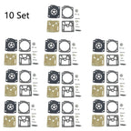 10X Carburetor Rebuild Kit for Husqvarna H355 (55CC) - Zama RB-95