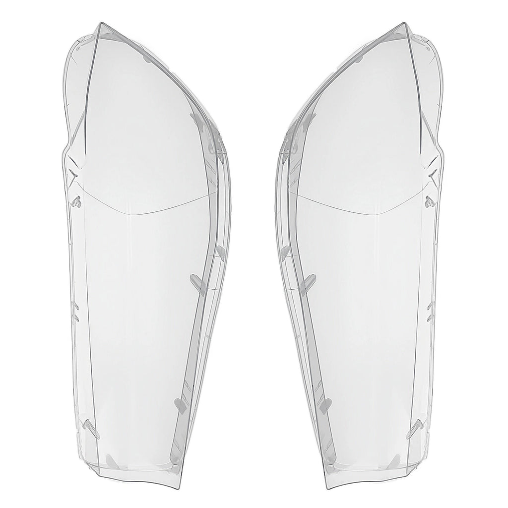 Headlight Lens Cover for BMW X5 F15 X6 F16 2014-2018 63117442647 Clear Front L&R