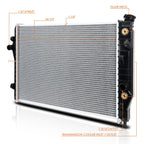 Aluminum Core Radiator for Camaro/Firebird (1993–2002) DPI-1485