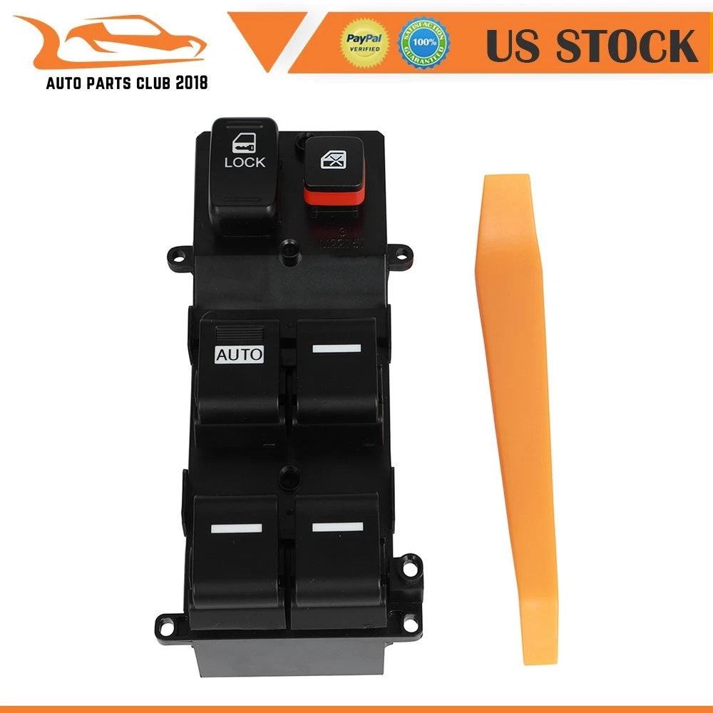 Power Window Switch for Honda Ridgeline (2006–2014) - Front Left Driver Side