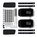 Black Hard Saddle Bags for Suzuki Kawasaki Victory (Motorcycle)