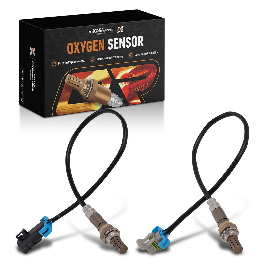 2X Oxygen Sensors for Chevrolet Malibu L4 2.4L (2009-2012)