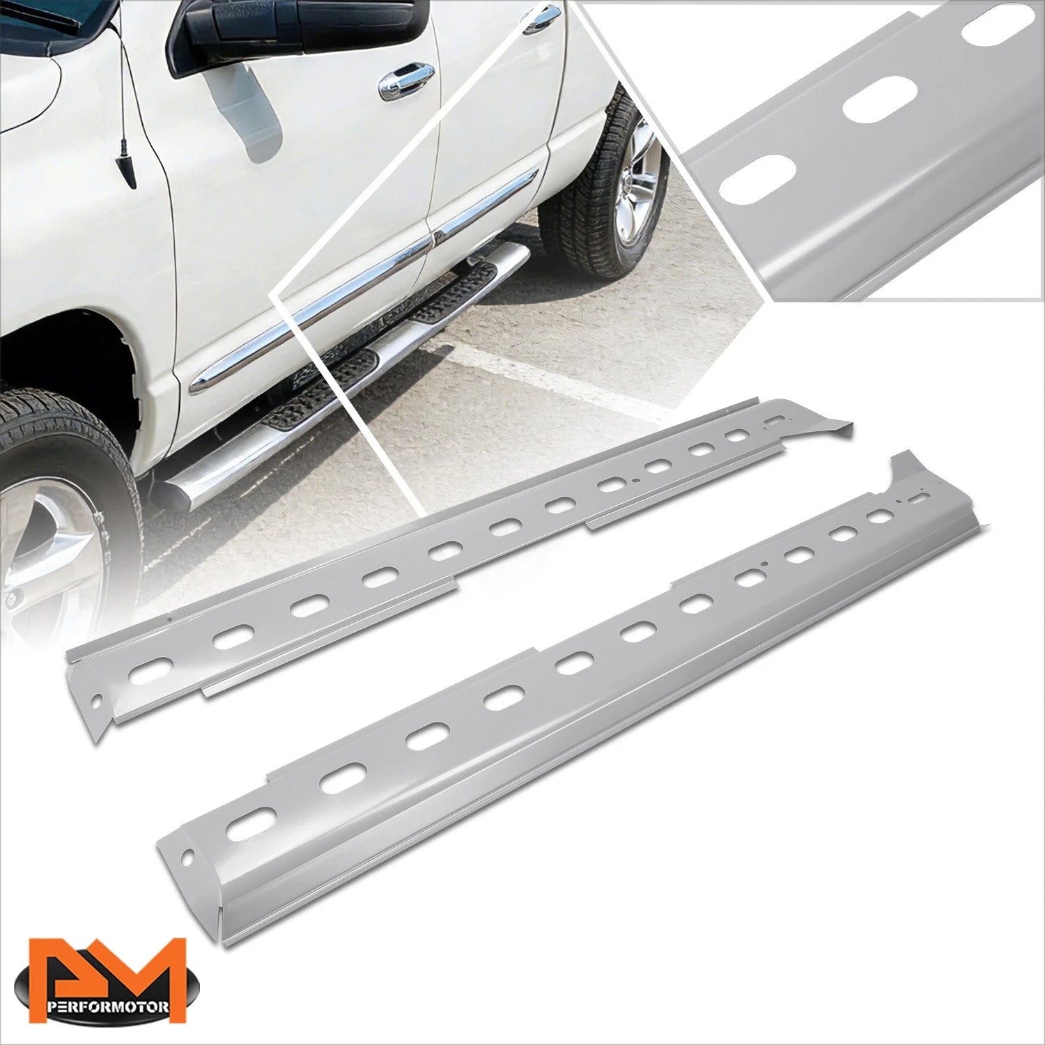 Inner Rocker Panels for Dodge Ram 1500 2500 3500 Quad Cab (2002–2009)