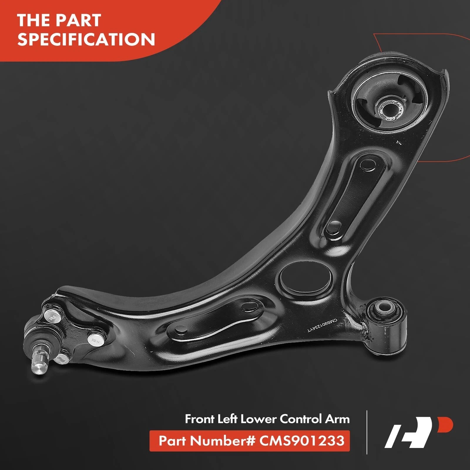 2X Front Lower Control Arm with Ball Joint for Hyundai Sonata (2011–2019)